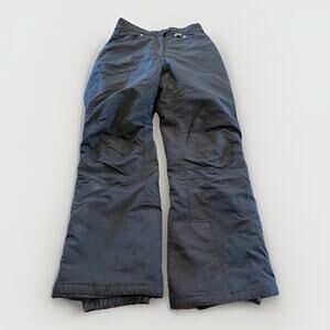 Slalom Mens Black Insulared Outdoor Ski Waterproof Winter Snowboarding Pants S